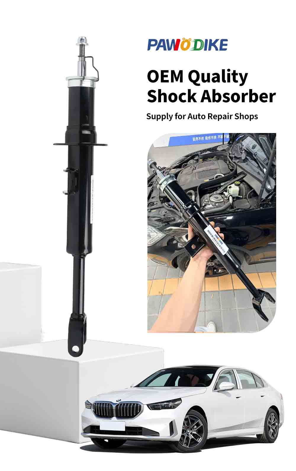 BMW Shock Absorber Assembly 31312454231_01