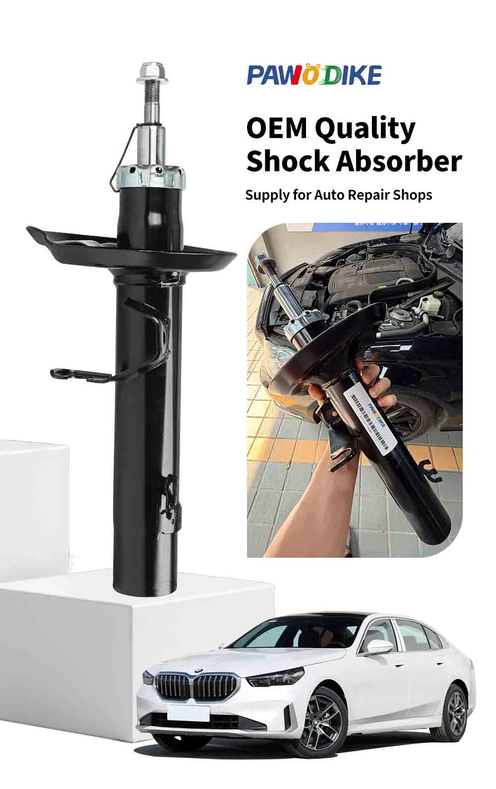 BMW Replacement Shock Absorber 31313453521_01