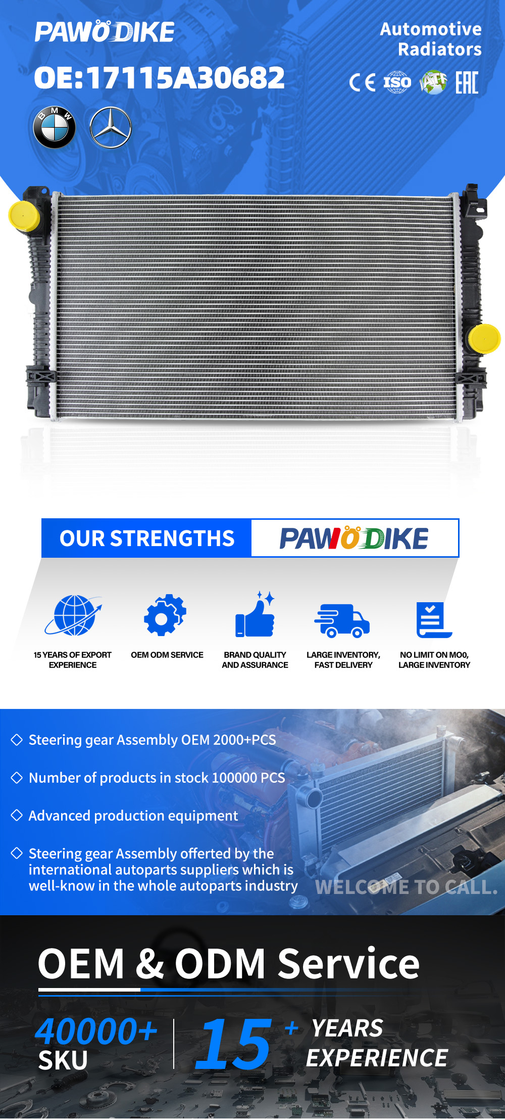 BMW Radiator 17115A30682 _01