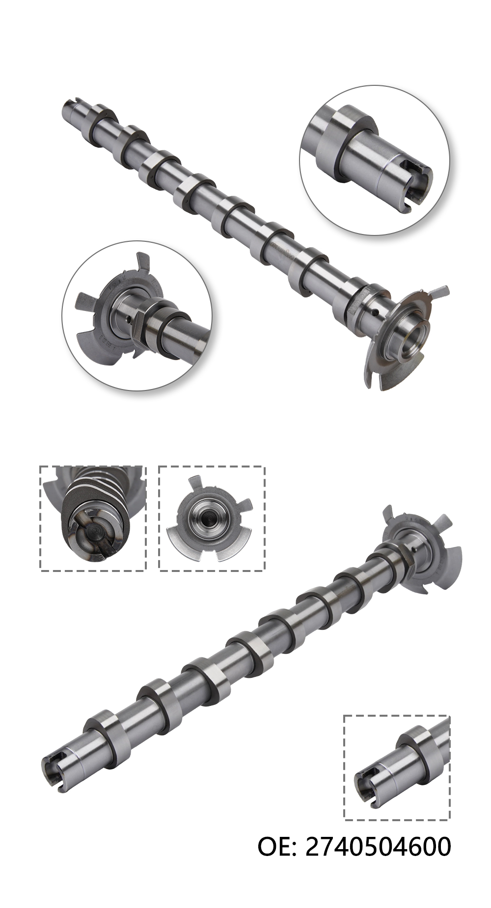 MERCEDES-BENZ Engine Camshaft 2740504600_02